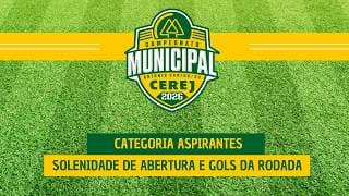 Abertura e gols da rodada - Campeonato Municipal de Antônio Carlos - SC - 2026